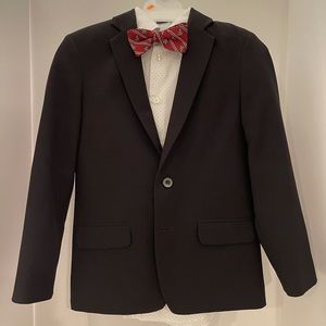 Boys Suit with Holiday Bow tie